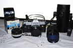 Canon FTb QL + FD 1,8/50mm + 70-210mm + Teleconverter |, Audio, Tv en Foto, Nieuw