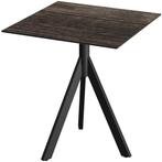 Inklapbare Tafel | INFINITY | HPL/RVS | Houtlook Blad |, Zakelijke goederen, Verzenden, Nieuw in verpakking