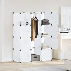 vidaXL Kast met 9 compartimenten modulair 109x36,5x143 cm, Huis en Inrichting, Kasten | Kleerkasten, Verzenden, Nieuw