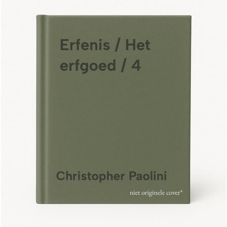 Erfenis / Het erfgoed / 4 9789049202705 Christopher Paolini, Boeken, Fantasy, Zo goed als nieuw, Verzenden