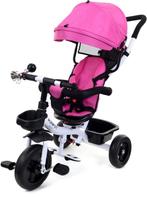 Driewieler - fiets - met duwstang en zonnekap - roze, Ophalen of Verzenden, Nieuw
