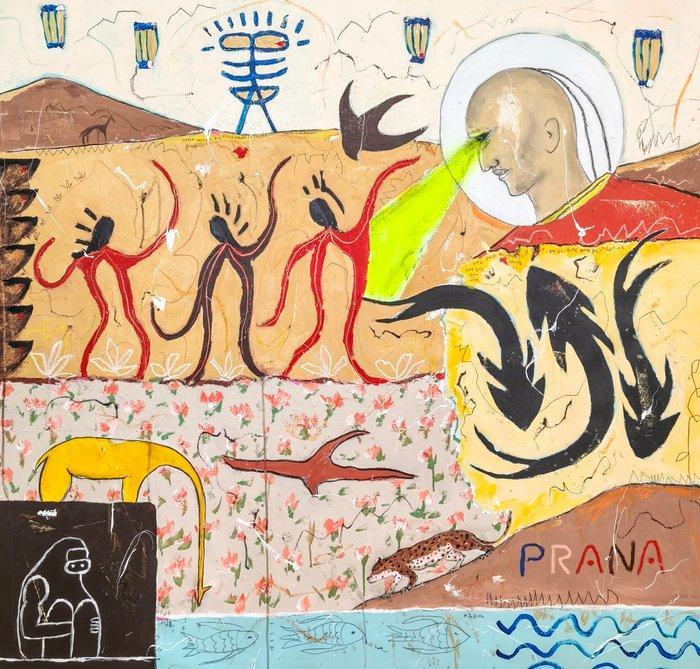 Alfonso Sánchez - Prana - XXL - NO Reserve, Antiek en Kunst, Kunst | Schilderijen | Modern