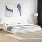 vidaXL Bedframe bewerkt hout wit 180x200 cm, Huis en Inrichting, Slaapkamer | Bedden, Verzenden, Nieuw