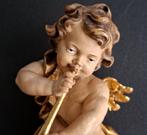 Beeldje - Engel Putte ca. 18cm - Hout