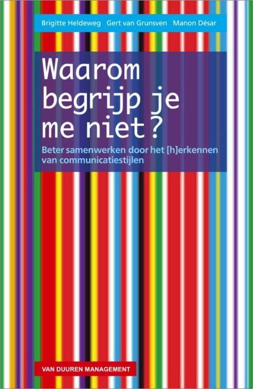 Waarom begrijp je me niet? 9789089650283 Brigitte Heldeweg, Boeken, Economie, Management en Marketing, Zo goed als nieuw, Verzenden