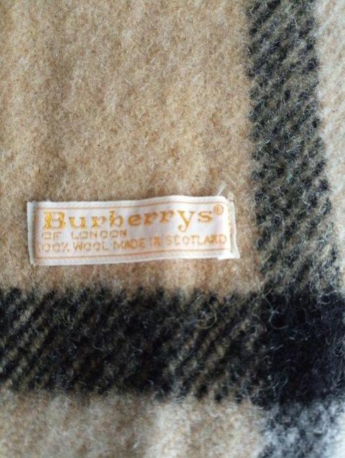 Burberrys - Deken - 200 cm - 140 cm, Antiek en Kunst, Antiek | Tapijten, Tafelkleden en Textiel