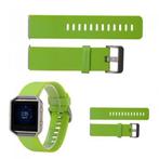 TPU Siliconen armband voor Fitbit Blaze Appel groen, Nieuw, Verzenden