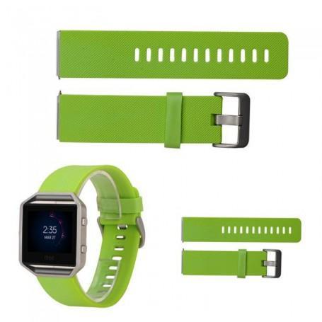 TPU Siliconen armband voor Fitbit Blaze Appel groen, Télécoms, Télécommunications Autre, Envoi