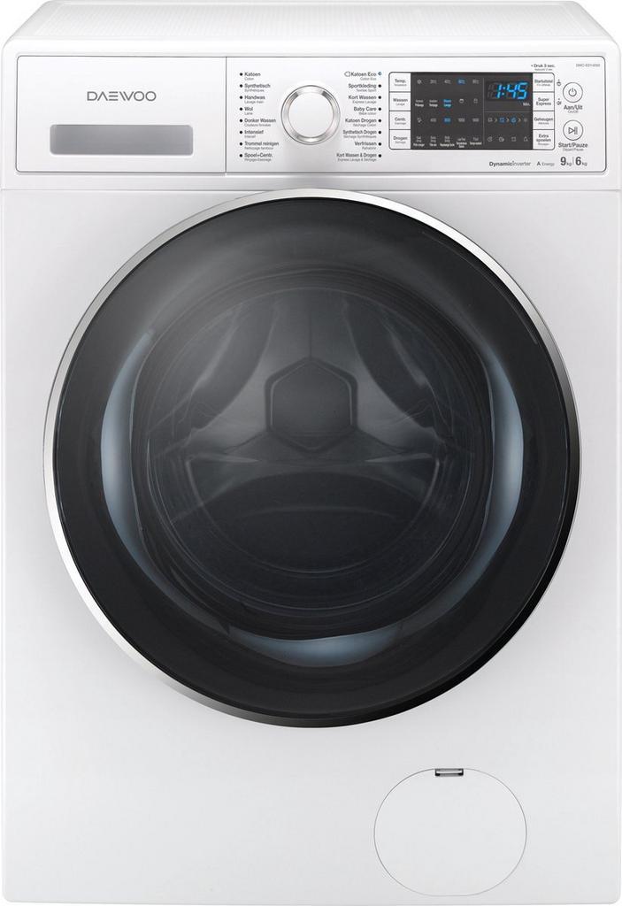 Daewoo Dwc-ed14250 - Was-droogcombinatie - 9 kg wassen - 6, Elektronische apparatuur, Was-droogcombinaties, Ophalen of Verzenden