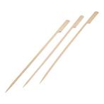 Hamburger prikkers bamboe smaakneutraal 50 stuks - 25(l)cm, Zakelijke goederen, Verzenden, Nieuw in verpakking