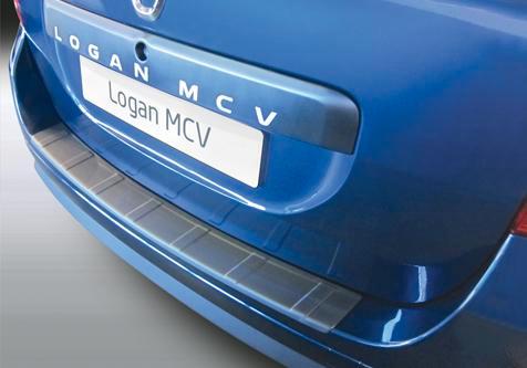 Achterbumper Beschermer | Dacia Logan MCV 2013-2016 Ribbed, Auto diversen, Auto-accessoires, Nieuw, Verzenden
