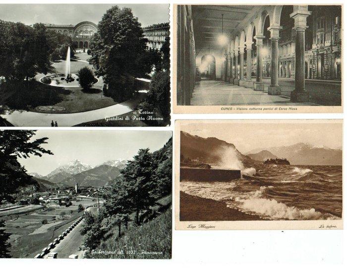 Italië - Stad en Landschap, Schepen, Diversen - Piemonte -, Verzamelen, Postkaarten | Buitenland