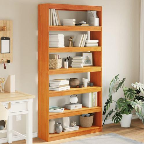 vidaXL Boekenkast / kamerscherm 100x30x199,5 cm massief, Huis en Inrichting, Kasten | Boekenkasten, Nieuw, Verzenden
