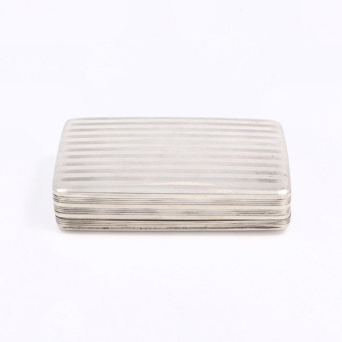 Willem van Vlierden (1818) - Empire model - Tabaksdoos -, Antiek en Kunst, Antiek | Zilver en Goud