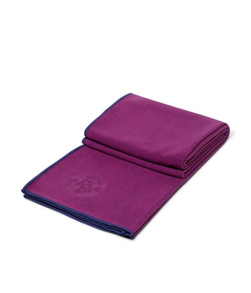 Manduka Towels-eQua-Mat-PURPLE LOTUS, Sport en Fitness, Yoga en Pilates, Yogamat, Nieuw, Ophalen of Verzenden