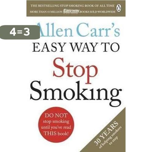 Allen Carrs Easy Way to Stop Smoking 9781405923316, Boeken, Taal | Engels, Zo goed als nieuw, Verzenden
