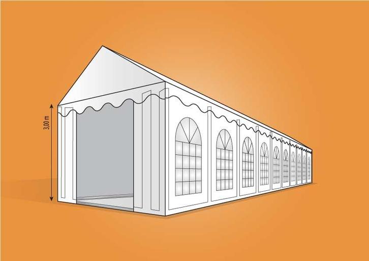 Ambisphere | 8x20 XXL GRIJS Feesttent-Partytent, Tuin en Terras, Partytenten, Partytent, Nieuw
