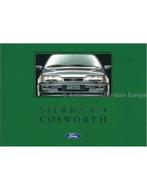 1991 FORD SIERRA COSWORTH 4X4 BROCHURE NEDERLANDS, Nieuw