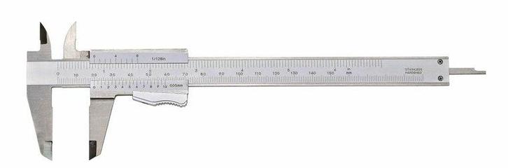 Schuifmaat met autolock 300mm 1/28inch, Auto diversen, Anti-diefstal, Verzenden
