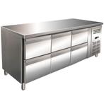 Koelwerkbank | 465L | 6 Laden (1/1 GN) | +2°C/+8°C |, Verzenden