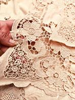 Couvre-lit - 264 cm - 230 cm - Dentelle de Burano, 1960-1970