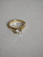 Verlovingsring - 14 karaat Geel goud - 1.02ct. tw. Diamant, Handtassen en Accessoires, Antieke sieraden