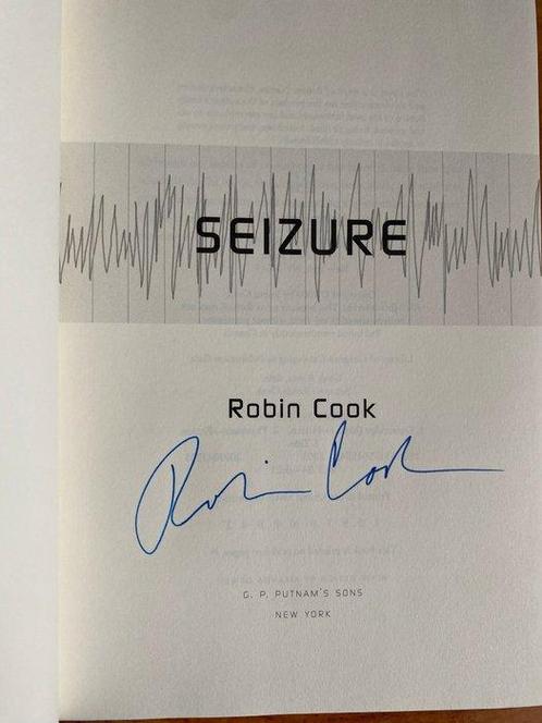 GESIGNEERD - Robin Cook - Seizure - 2003-2003, Antiek en Kunst, Antiek | Boeken en Manuscripten