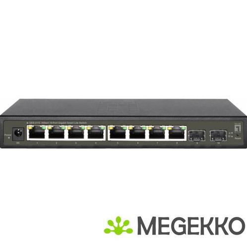 LevelOne GES-2110 netwerk-switch Managed L2 Gigabit Ethernet, Computers en Software, Overige Computers en Software, Nieuw, Verzenden