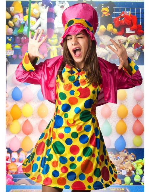 Clown meisje, Hobby & Loisirs créatifs, Articles de fête, Enlèvement ou Envoi