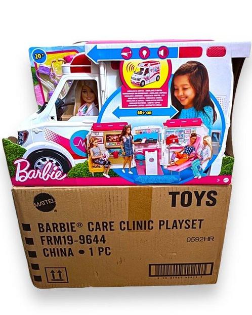 Mattel  - Barbiepop Barbie Ambulance Care + Clinic - 2020+, Antiquités & Art, Antiquités | Jouets