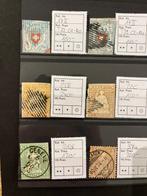 Zwitserland 1851/1882 - Interessant lot CH oud, cat. 1835.-, Postzegels en Munten, Postzegels | Europa | België, Gestempeld