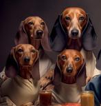 Monady (1999) / David Law (1967) - Dachshund Last Supper
