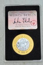 Duitsland. Treffen Im Kaukasus , plata 999, bañada en oro