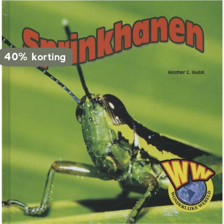 Sprinkhanen / Wonderlijke wereld 9789055667932, Boeken, Overige Boeken, Zo goed als nieuw, Verzenden