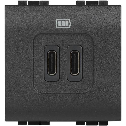 Legrand Bticino Living Light Chargeur USB Type C-3A-2, Bricolage & Construction, Électricité & Câbles, Envoi