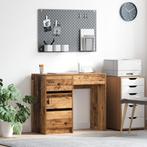 vidaXL Bureau Oud Hout 90x37,5x75 cm Gelaagd Hout, Huis en Inrichting, Verzenden, Nieuw