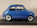 KK-Scale 1:12 - Model sedan - Fiat 500 F 1968 - donkerblauw, Nieuw