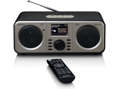LENCO DIR-141BK - Internetradio met DAB+, Bluetooth® en, Huis en Inrichting, Woonaccessoires | Overige, Zo goed als nieuw, Verzenden