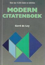 Modern citatenboek 9789002181412 Ley, Boeken, Gelezen, Verzenden, Nederlands, Ley
