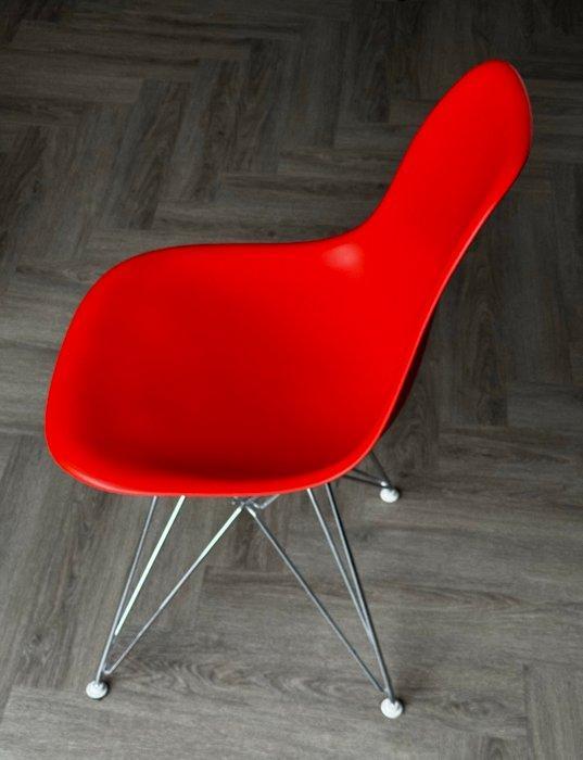 Vitra - Charles & Ray Eames - Chaise (4) - DSR - Plastique,, Antiek en Kunst, Antiek | Meubels | Stoelen en Sofa's