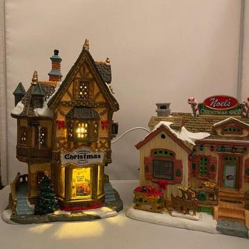 Kerstdecoratie Lemax (2) - shop - Porselein - Twee beschikbaar voor biedingen