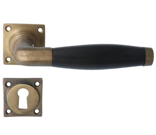 Deurklink Ton Model brons Antiek/ebbenhout, Doe-het-zelf en Bouw, Hang- en Sluitwerk, Klink of Kruk, Nieuw, Overige materialen