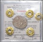 . Italiaanse middeleeuwen (Venetië, Lucca) Lotto di 3 Monete, Postzegels en Munten