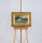 Willem Hendrik van der Nat (1864–1929) - Twee geitjes, Antiek en Kunst