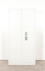 De Raat kluis, lichtgrijs, 195 x 95 cm, incl. 4 legborden..., Huis en Inrichting, Ophalen of Verzenden, Gebruikt