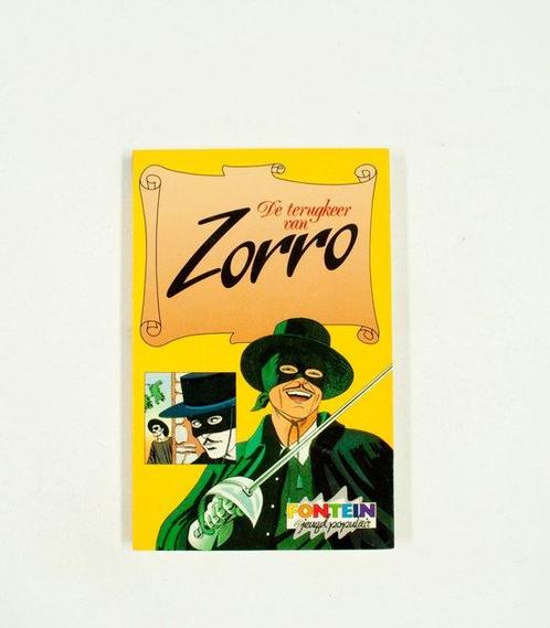 2 de terugkeer van zorro Zorro 9789026104954, Livres, Livres pour enfants | Jeunesse | 13 ans et plus, Envoi