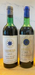 Tenuta San Guido, Sassicaia; 1968 & 1972 - Bolgheri DOC - 2, Collections, Vins