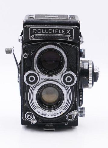 Rollei Mod.RolleiflexSynchro-Compur con Zeiss Planar -
