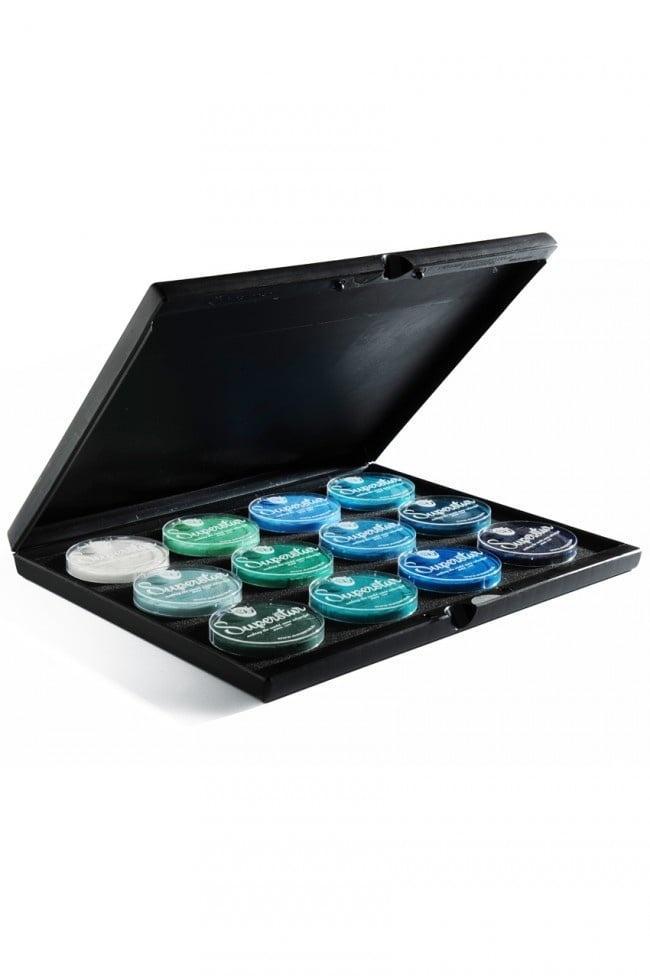 Zwarte Schmink Case Leeg, Hobby & Loisirs créatifs, Articles de fête, Envoi