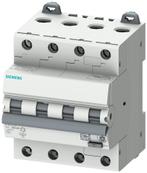 Siemens 4P RCBO Aardlekautomaat 16A 30mA Type A 6kA -, Doe-het-zelf en Bouw, Verzenden, Nieuw